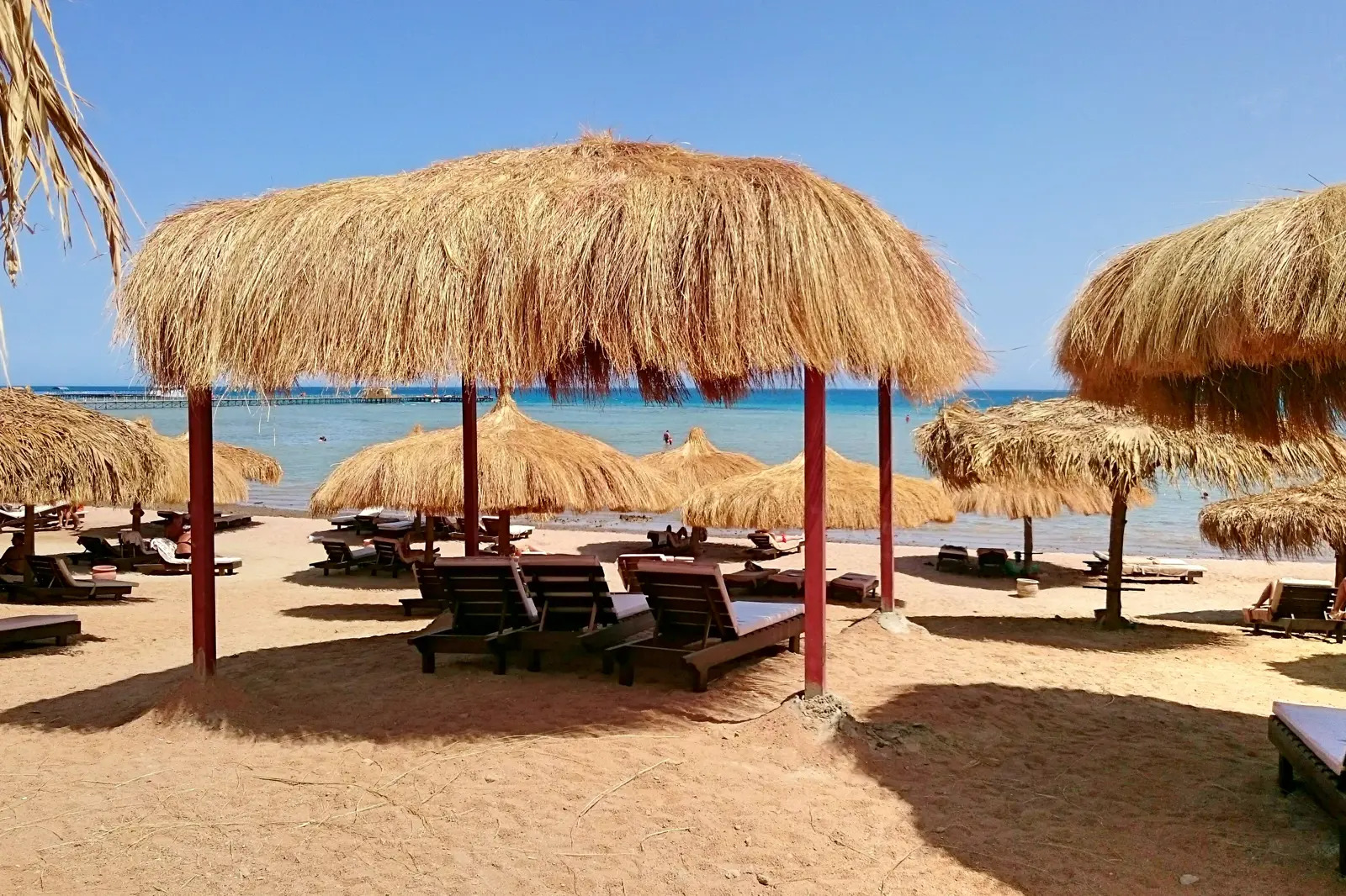 Rode zee bij Hurghada