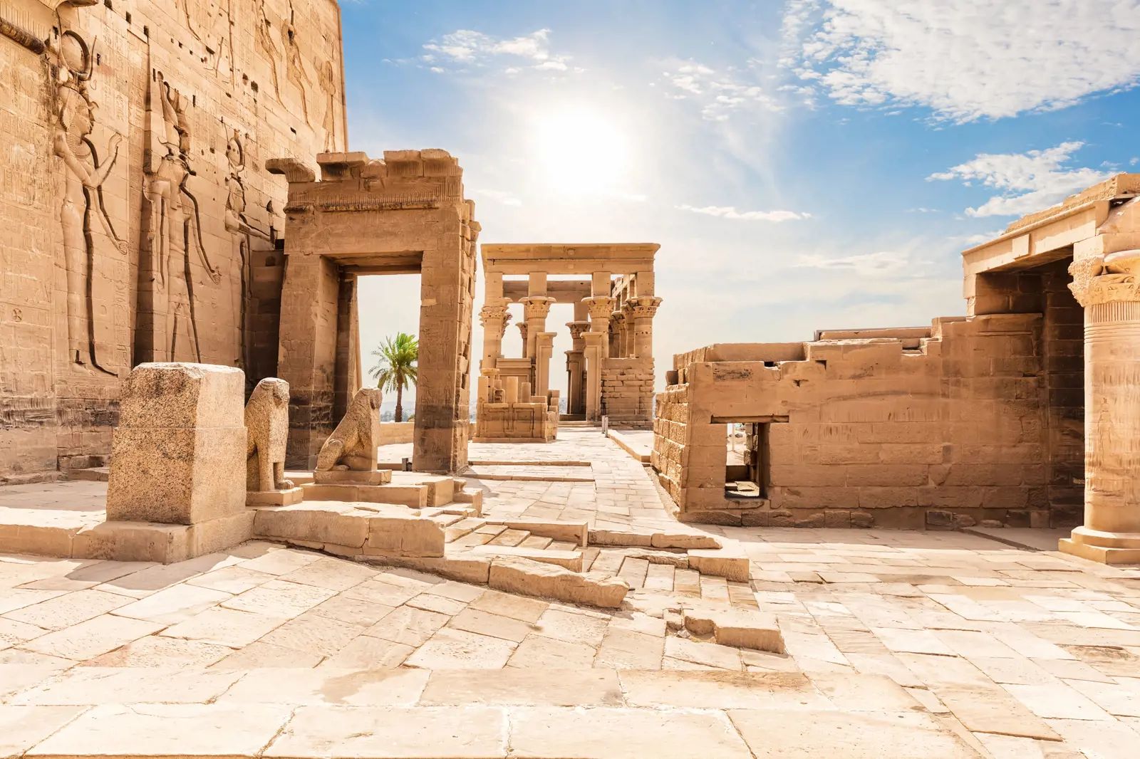 Sfeerimpressie Philae tempel 1